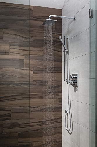 Alternative view of DELTA FAUCET Yağmur Duş Başlığı, Yağmur Duş Başlığı, Mat Siyah Duş Başlığı Yağış, Metal Duş Başlığı, Tavan Montaj Duş Başlığı, Mat Siyah RP62955BL