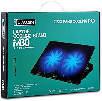 Alternative view of M30 Gaming Led Notebook Soğutucu, 15.6", Mavi