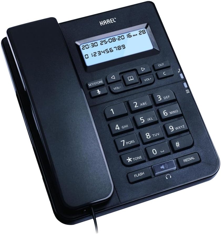 Alternative view of TM145 Siyah TM145 Siyah Kablolu Telefon, Siyah