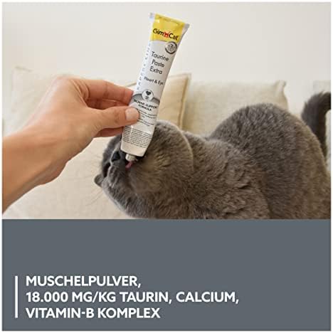 GimCat Kedi Macunu Taurin Paste, Tamamlayıcı Mama, 50 gr