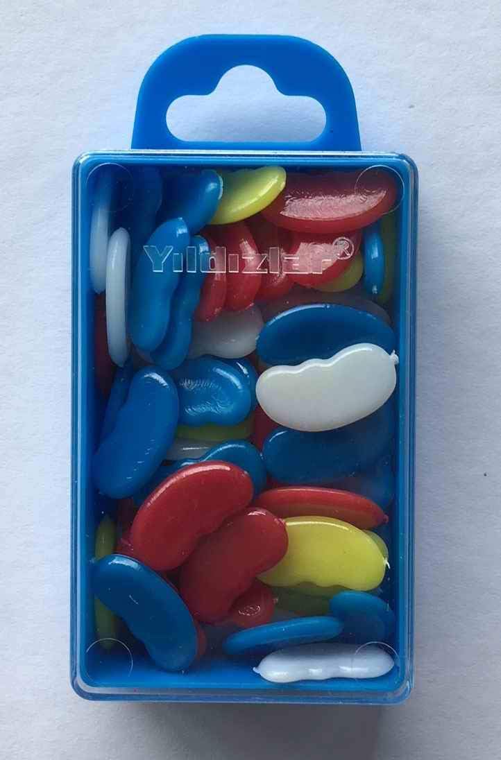 Alternative view of Yıldızlar Sayı Fasulyesi Plastik Kutuda KARISIK RENK 17