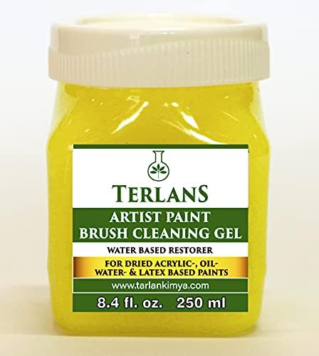 Alternative view of Sanatsal Boya ve Fırça Temizleyici Yoğun Kıvam 250 ml Art Paint Brush Cleaner Restorer