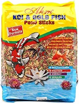 Alternative view of Ahm Koi Goldfish Mix Pond Sticks 1 Kg Balık Yemi
