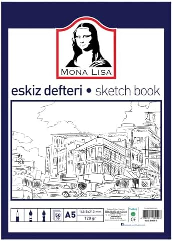 Sudor Südor Bn05-3 120Gr A5 Eskiz Defteri - 50 Yaprak
