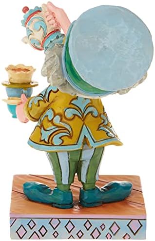 Alternative view of ENESCO Traditions by Jim Shore Alice Harikalar Diyarında Dekoratif Figür, Çılgın Şapkacı, 12 cm, Çok Renkli