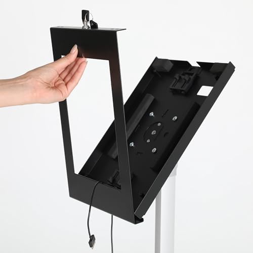 Kavisli Siyah Tablet Standı