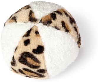 Alternative view of Peluş Desenli Top, 11 cm, Beyaz-Krengi
