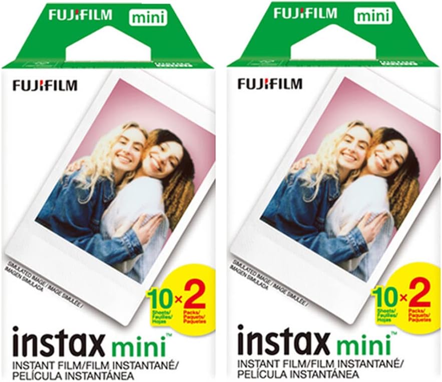 İnstax Mini 7-8-9-11-12-25-70-90 için Film 2'li paket 40 Adet