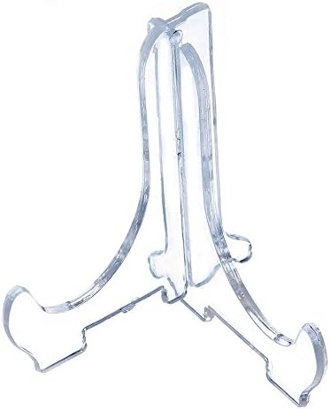 Alternative view of Şeffaf Pleksi Teşhir Ayağı No:0 – 6x6 cm Tabak, Tablo, Fotoğraf Standı