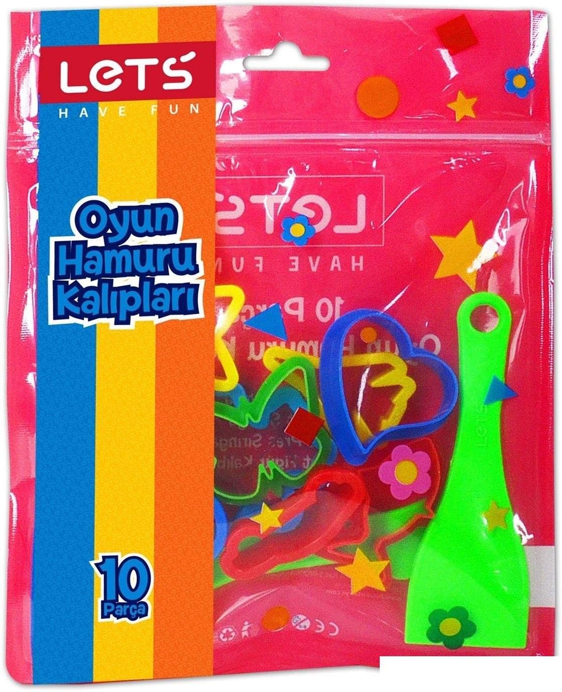 Oyun Hamuru Kalıbı 10 Parça L8417