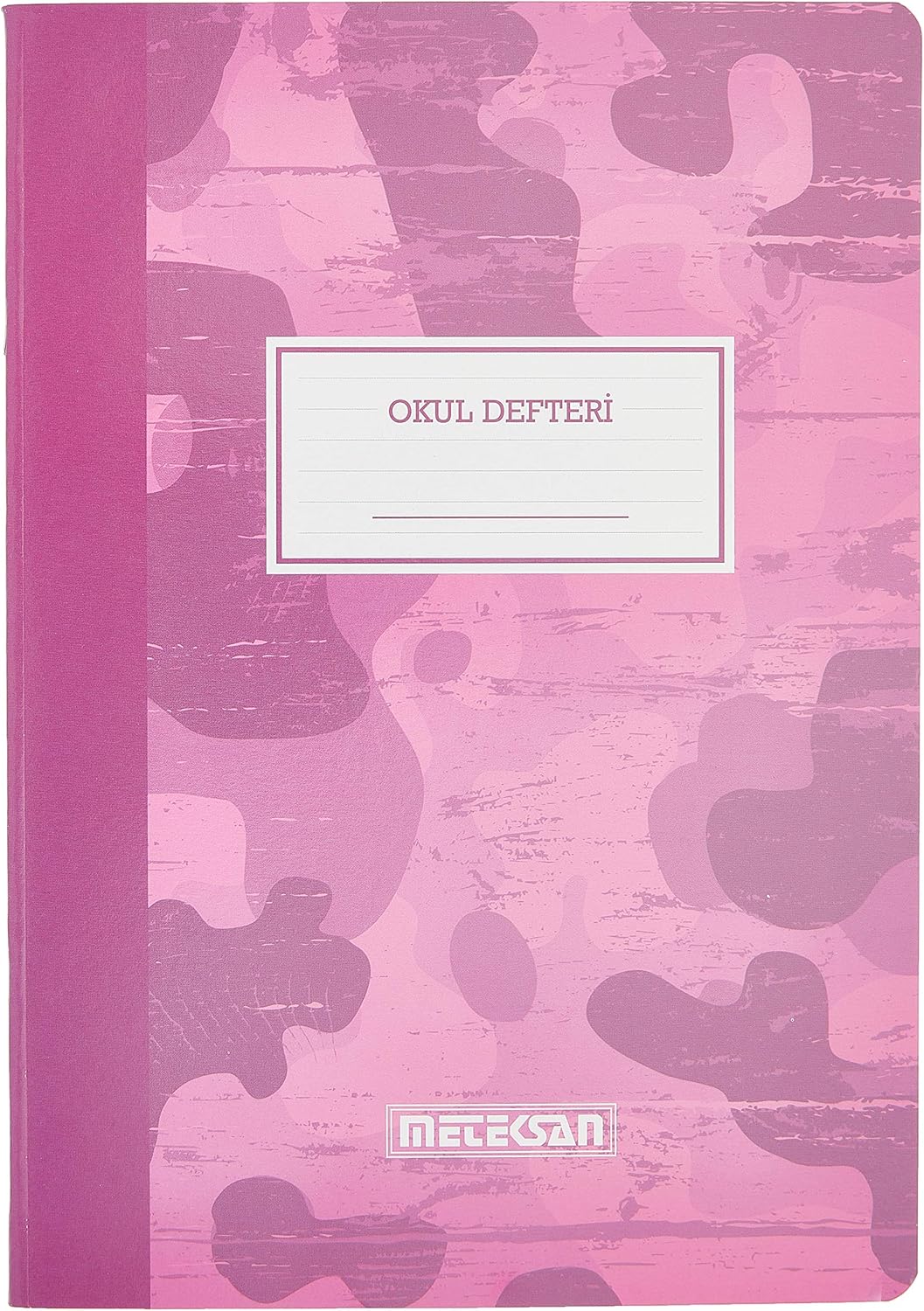 Alternative view of A4 Çizgili Okul Defteri Pembe Kamuflaj 60 Yaprak