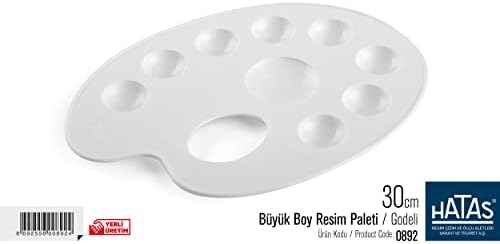Alternative view of ÖĞRENCİ RESİM PALETİ BÜYÜK 30 cm 0892