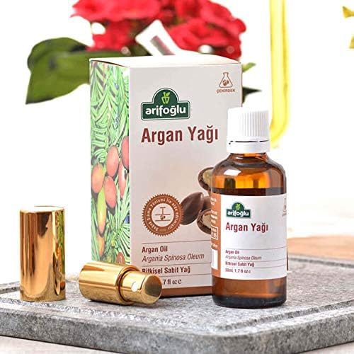 Argan Yağı 50ml; Argan Oil 50ml. Argan Oil deeply moisturizes skin and hair, providing natural shine.