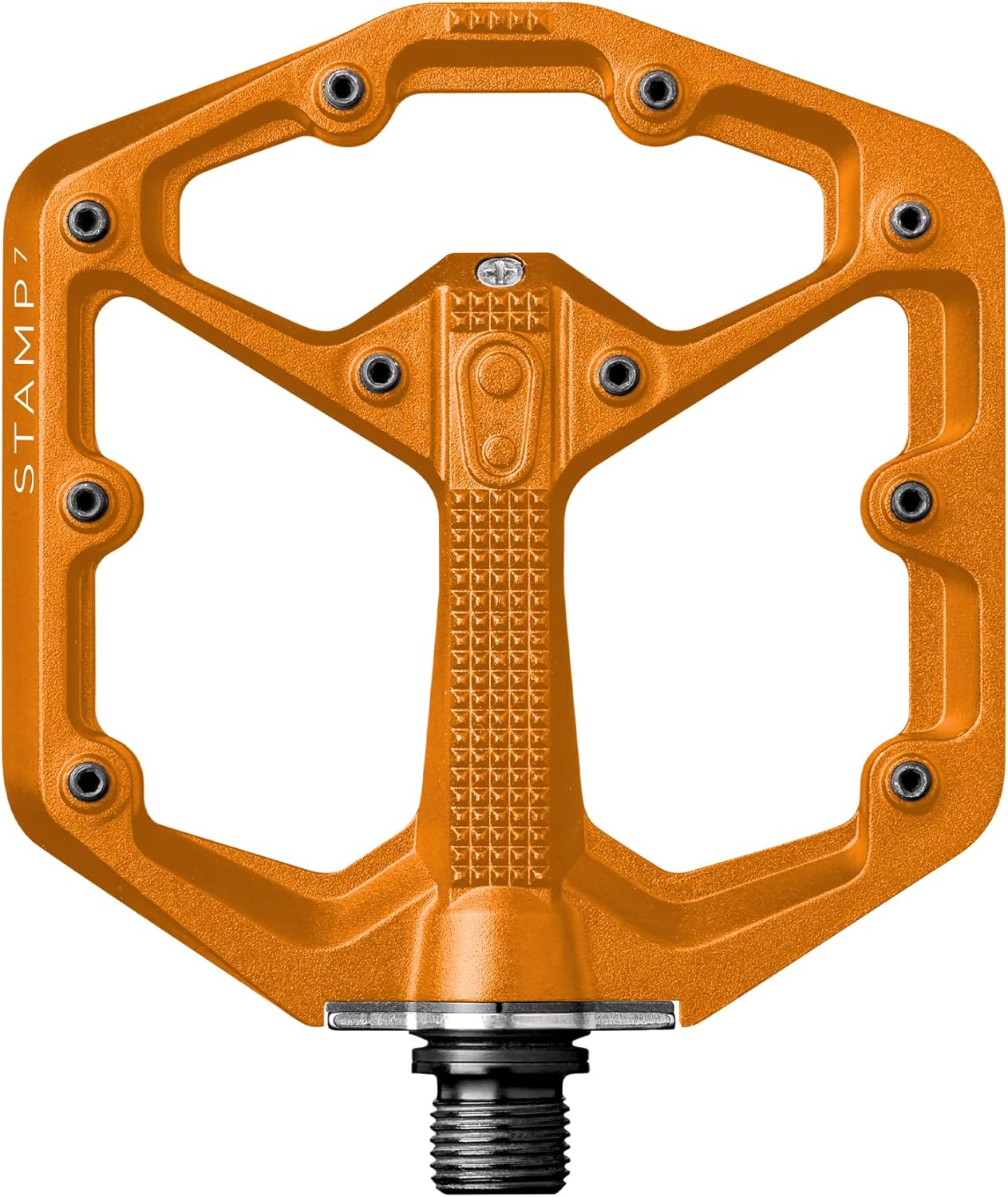 Alternative view of Stamp Flat BMX/MTB bisiklet pedalı, platform bisiklet pedalı, minimum profil, ayarlanabilir sap