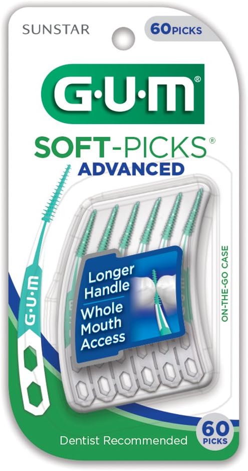 GUM Soft Picks Eğimli Ara Yüz Fırçası 60 Adet