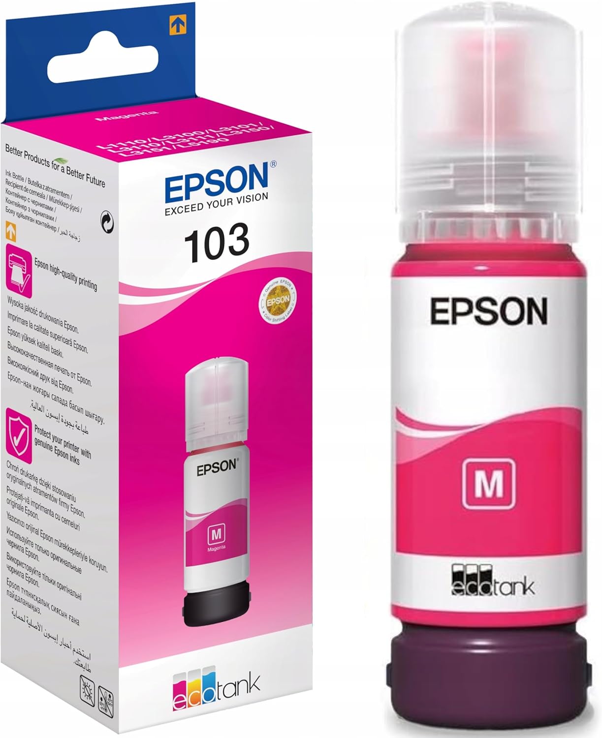 Alternative view of Epson Mürekkep Kartuşu 103 Magenta