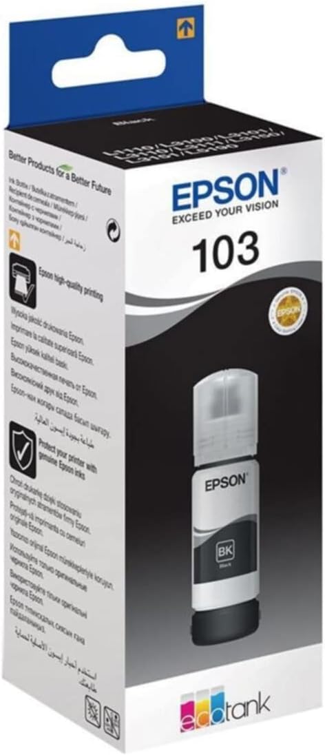 Epson 103 C13T00S14A Siyah Kartuş