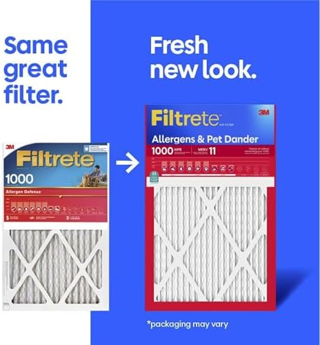 Alternative view of AD29–6pk-1e Air Filtre, 17,5 inç x 23,5 inç x 1 inç, beyaz