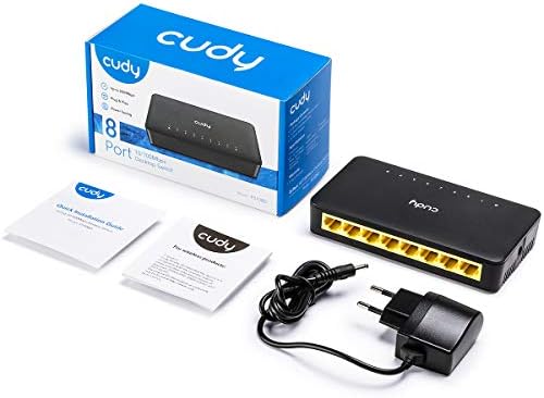 Cudy FS108D 10/100Mbps 8 Port Megabit Switch