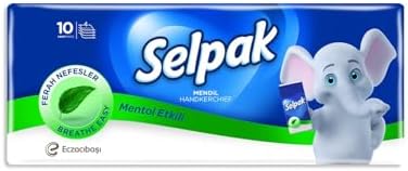 Alternative view of Selpak Mendil Mentollü 10'lu