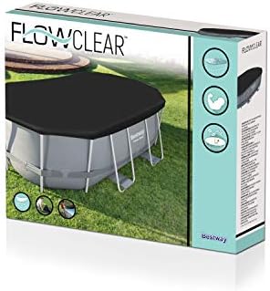 Alternative view of Flowclear PVC branda, gri, Power Steel havuz için