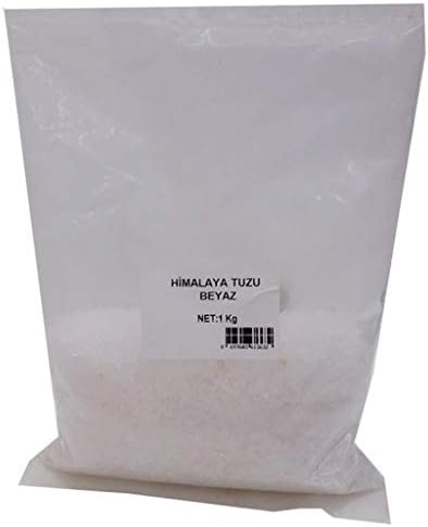 LokmanAVM Himalaya Kristal Çakıl Tuz Beyaz 1Kg