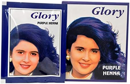 Mor Hint Kınası 10Gr Pkt