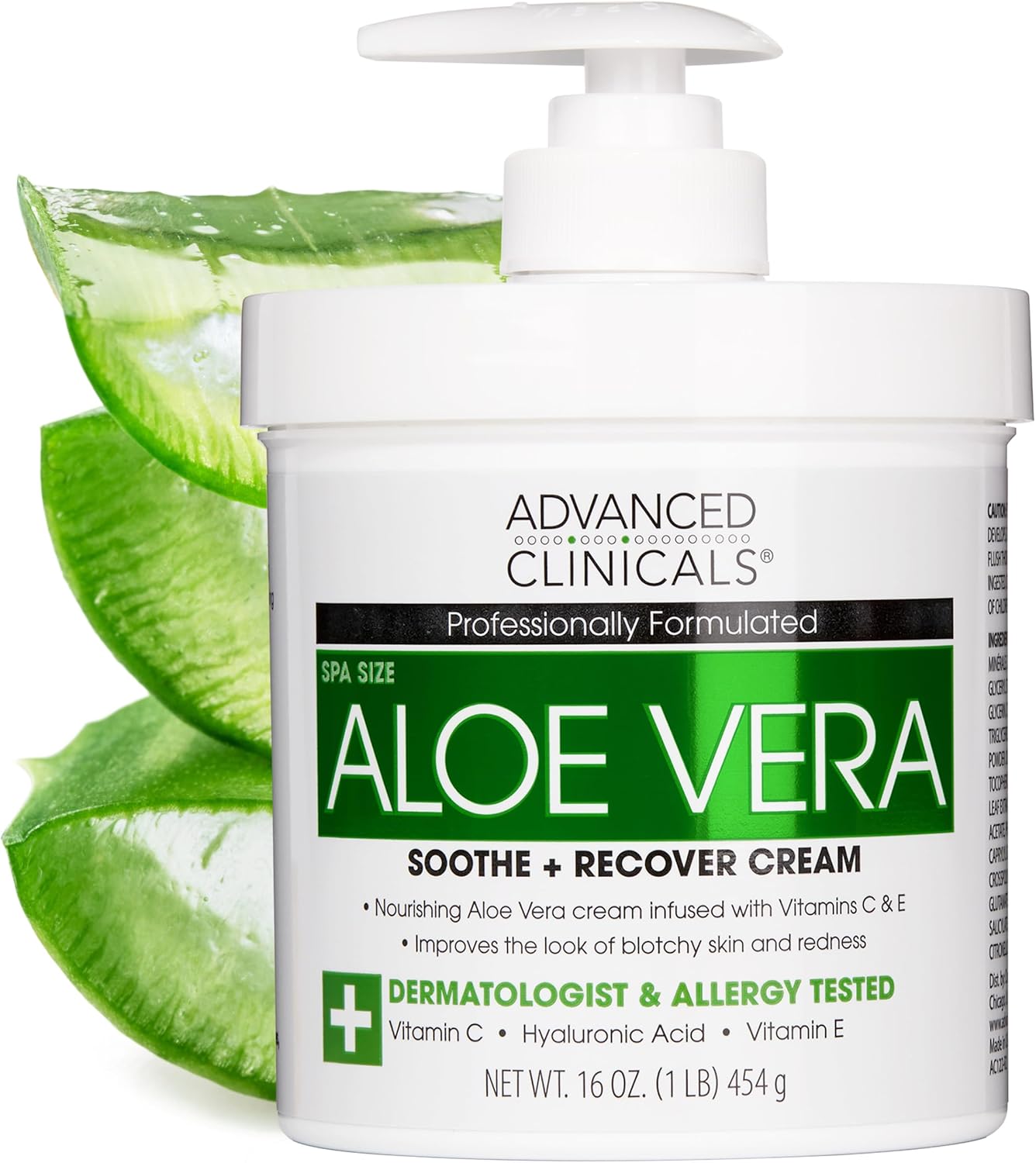 Alternative view of Advanced Clinicals Aloe Yüz Ve Vücut Kremi 454Gr