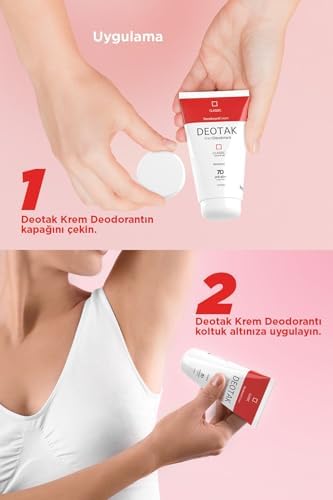 Alternative view of Deotak Koruma 7 Güne Kadar Etkili Hassas Ciltler İçin Kadın - Erkek Kullanım Krem Deodorant 35 ml