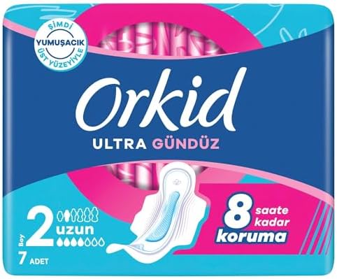 Orkid Ultra Hijyenik Ped Uzun (Boy 2) 7 Adet Ped