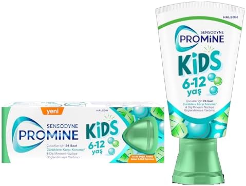 Promine 6+ Yaş Çocuk Diş Macunu 50ml Bubble Gum Aromalı