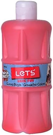 LET'S HAVE FUN L-5103 Guvaş Boya, Kırmızı, 500 Ml