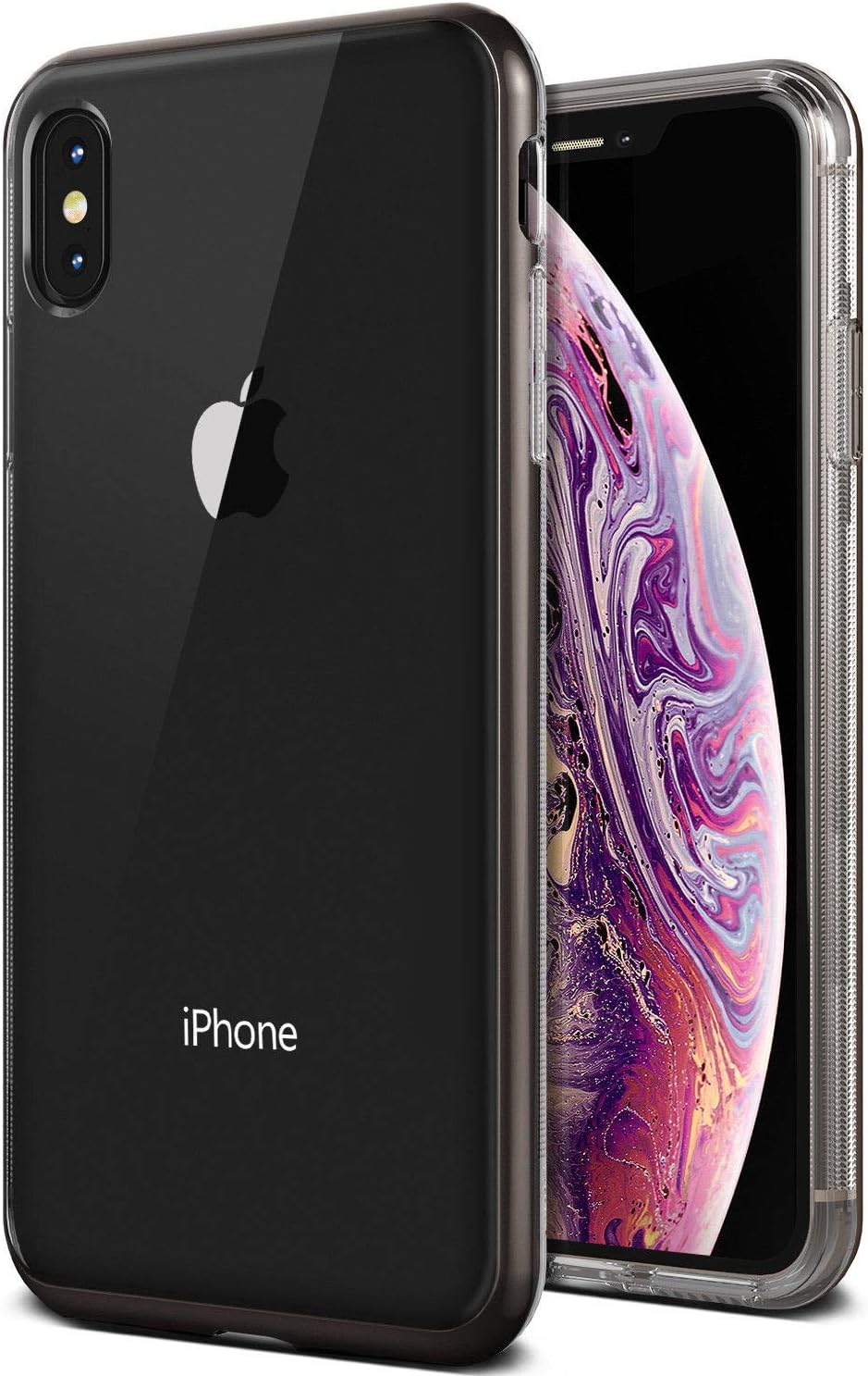 Alternative view of Vrs VRS94130 Xs Max Crystal Bumper Kılıf, Metal