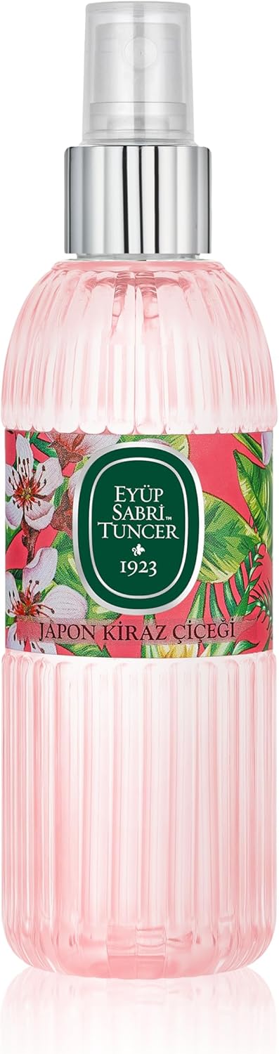Kiraz Çiçeği Kolonyasi Silindir Pet Şişe Sprey (150 ml)