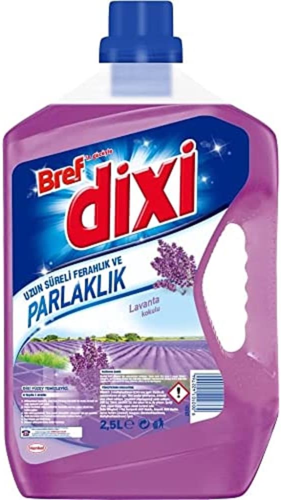 Dixi Lavanta Kokulu Yüzey Temizleyici, 2.5 Litre, 1 x 2500 ml