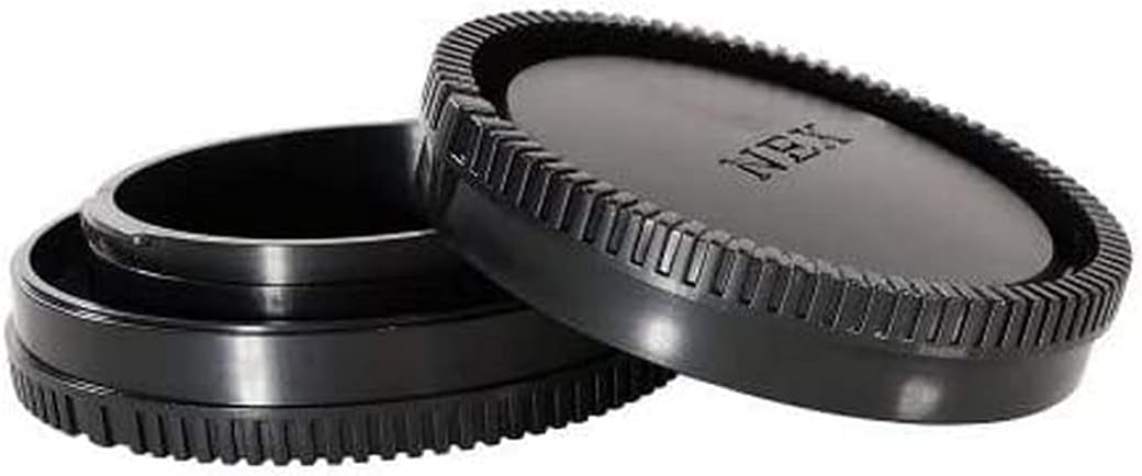 Alternative view of NEX Body Ve Lens arka kapağı, NEX veE Mount İle uyumlu Body Kapağı Ve Lens Arka Kapağı