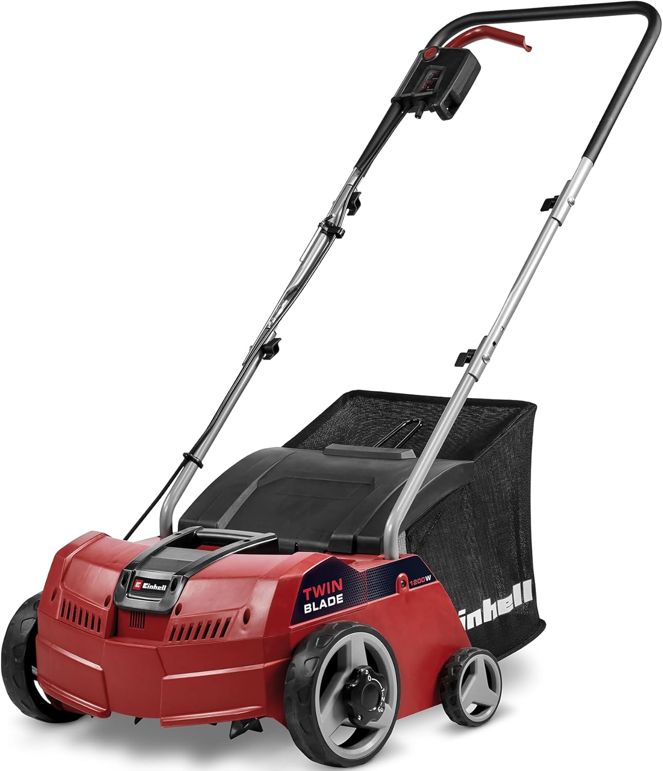 Alternative view of Elektrikli Çim Havalandırcı GC-SA 1231/1 (230 V, 300 m²'ye kadar, 1200 W, 28 L torba, bilyalı rulmanlı bıçak ve havalandırma tamburu, 3 kademeli çalışma derinliği, katlanabilir sap) - 3420640