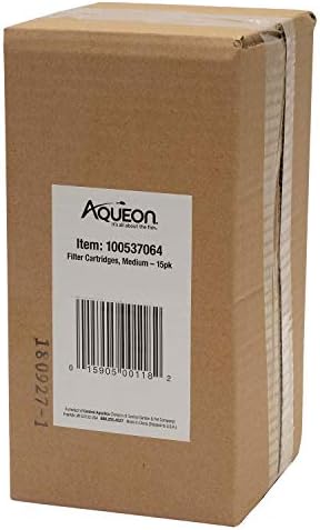 Alternative view of Aqueon Akvaryum Balık Tankı Yedek Filtre Kartuşları Orta - 15 paket