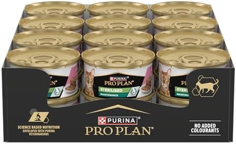 Alternative view of PRO PLAN Sterilised Somonlu ve Ton Balıklı Konserve Yaş Kedi Maması, 85 g x 24
