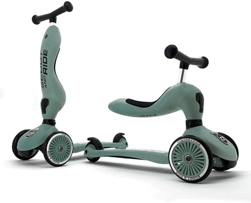 & Ride Highwaykick 1 Oturaklı Çocuk Scooter Yeşil 160629-96269