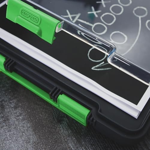 Dexas Clearview Clipcase Dry Erase Sıkıştırma Tahtası, 34 x 24 cm, Yeşil