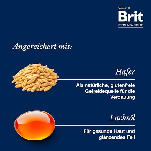 Alternative view of Brit Premium By Kuru Köpek Maması, Kuzu Eti ve Pirinçli, Yetişkin, Her Boydan Cinsler İçin, Yüksek Sindirilebilir Protein, Yağlar ve Besinsel Maddeler, 15 kg