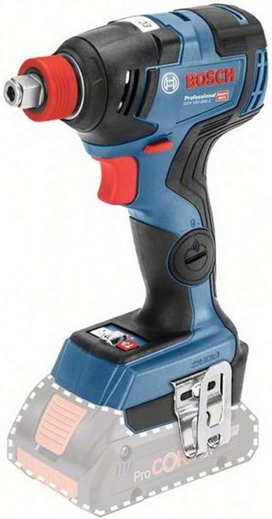 Alternative view of Professional GDX 18V-200 C Akülü Darbeli Somun Sıkma (18 Volt, SOLO, Karton Kutuda, 200 Nm maks. tork, 1/4" altıgen uç girişi, 1/2" kare uç girişi)