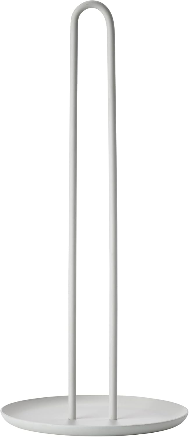 Alternative view of Singles kağıt havlu tutucu, ayakta, metal kağıt tutucu, çap 14,5 cm, yükseklik 32 cm, sıcak gri