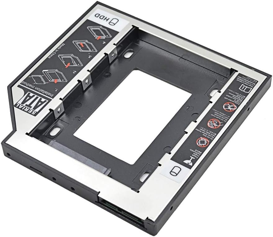 Alternative view of Al-4717 12.7 mm SATA HDD Harddisk Caddy Kızak Kutu Laptop SSD Notebook Ikinci HDD Takma