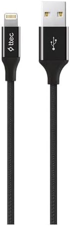 Alumicable XL Lightning Şarj ve Data Kablosu, Siyah, 2 m