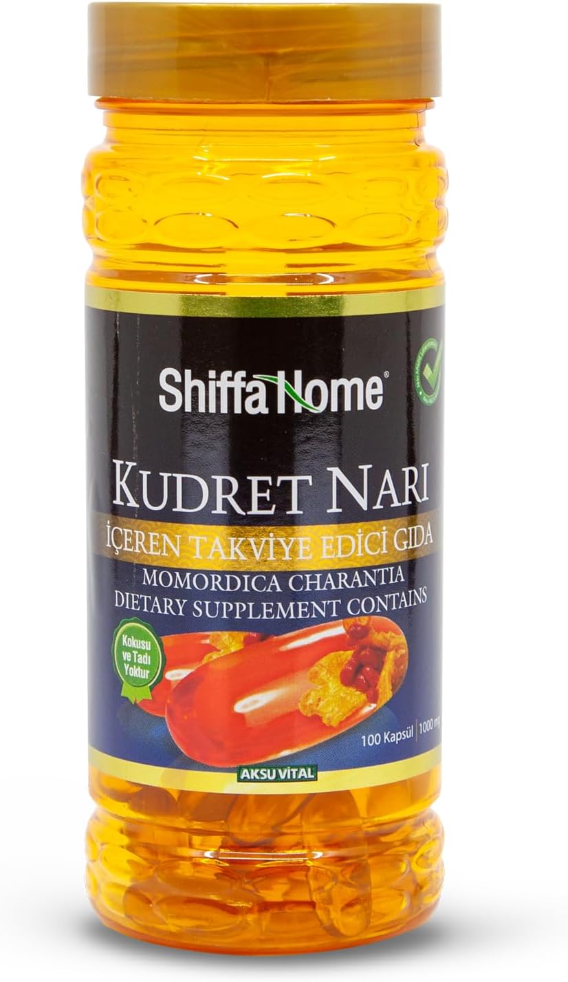 Alternative view of Shiffa Kudret Narı 100X1000 Mg Softjel | Zeytinyağlı Kudret Narı Takviyesi, Yüksek C Vitamini ve Mineral İçeriği | Helal Sertifikalı Sığır Jelatini, ISO 22000 Kalite Standartları