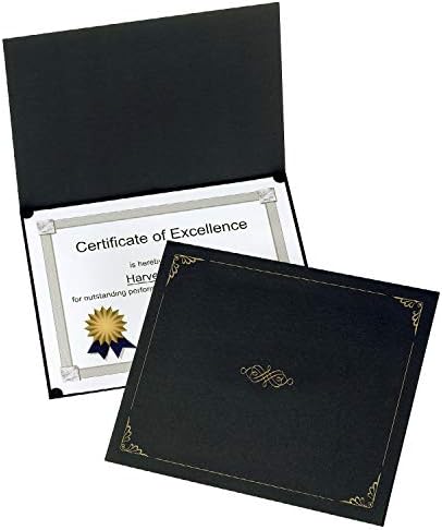 Alternative view of Sertifika Sahipleri, Siyah Diploma Sahipleri, Mektup Boyutu, Paket Başına 25 (299550)