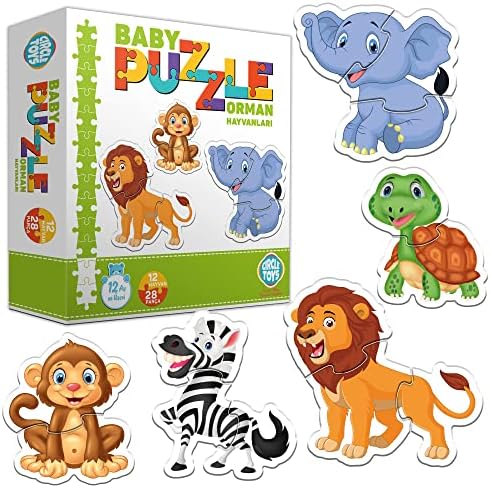Alternative view of Toys Baby Puzzle Orman Hayvanları