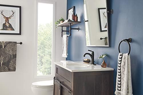 Westchester Tek Delikli Banyo Bataryası Yağla Pürüzlü Bronz, Tek Saplı Banyo Bataryası, Tahliye Montajı, Yağla Pürüzlü Bronz P1523LF-OB